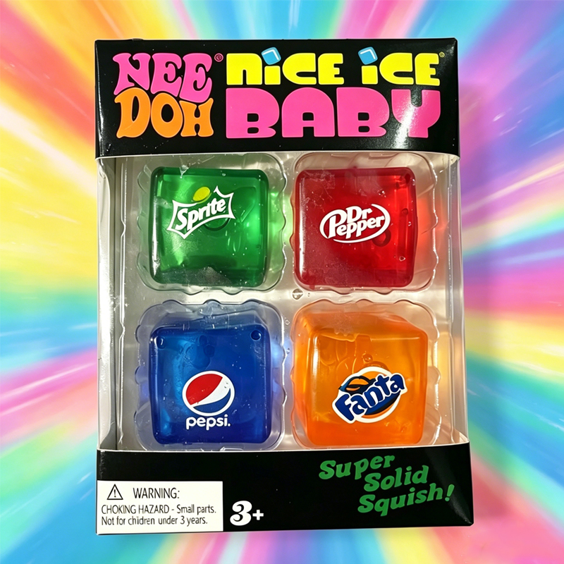 Sensory Fidget Toys - New Set /Squishy Needoh /Nice Cube
