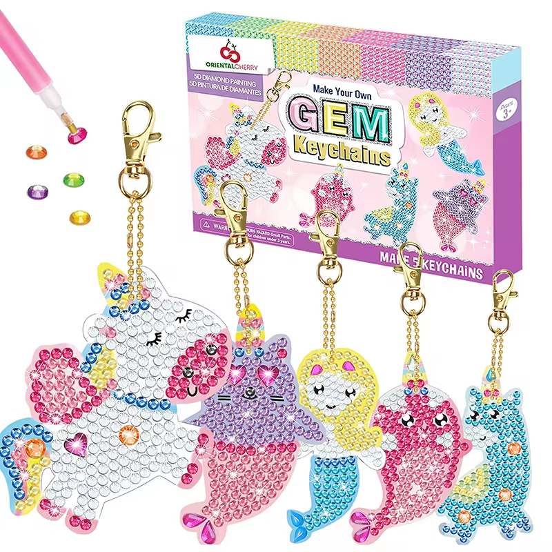 Kids Toys Basket - 5D Diamond Painting Kit DIY Crafts