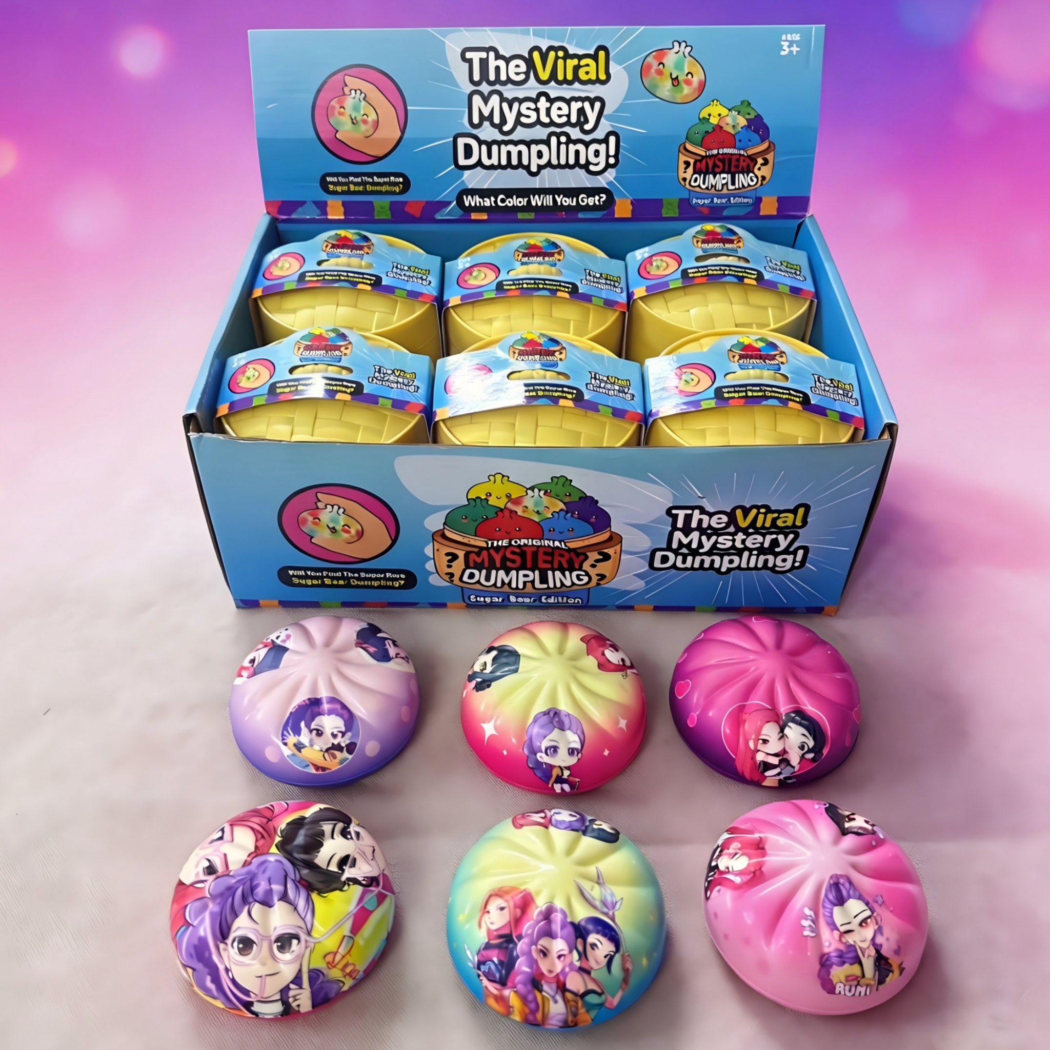 Sensory Fidget Toys - Anime Gilrs Lumi Mila Zoi K-pop