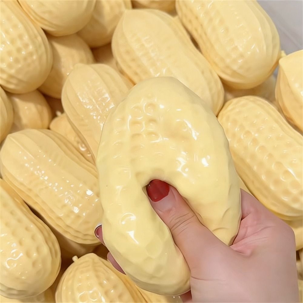 Sensory Fidget Toys - 2026 1 pcs Peanut Stress Ball