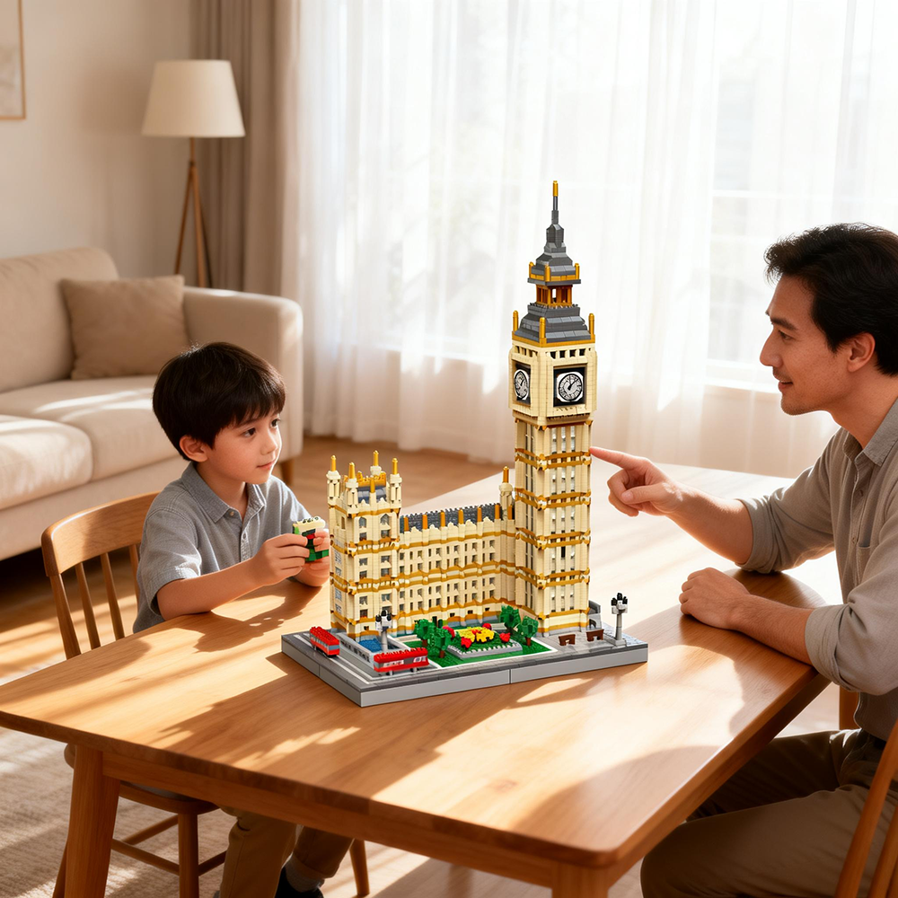 Kids Toys London - Micro Mini Building Blocks Big Ben