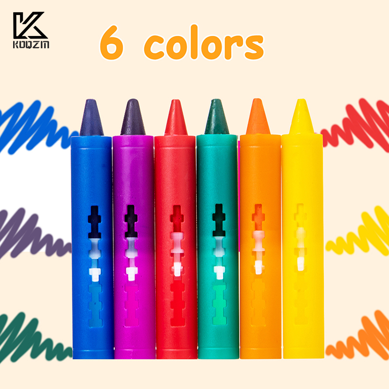 6Pcs Washable Bath Crayons Col - Kids Toys Drawing Easy review and price