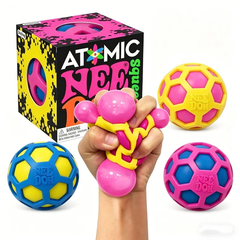 NeeDoh Squishy Schylling Atomi - Sensory Fidget Toys review and price