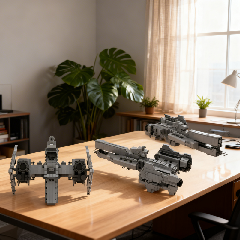 2542pcs MOC Halo UNSC Paris Cl - Kids Toys Paris review and price