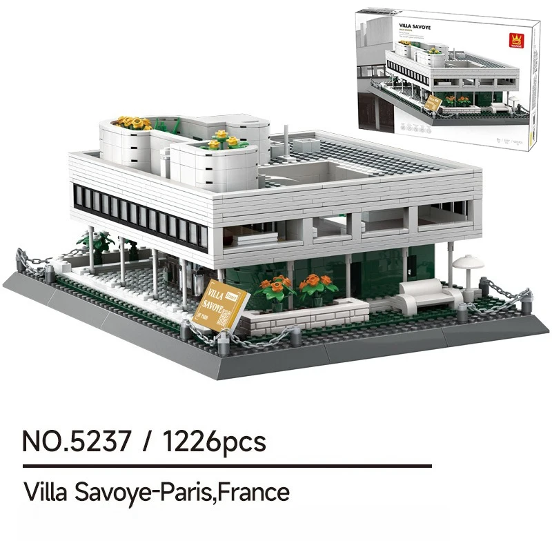 5 Types Creative Villa Savoye- - Kids Toys Paris review and price