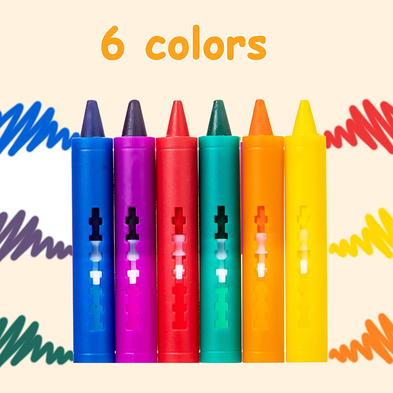 6Pcs Washable Bath Crayons Col - Kids Toys Drawing Easy review and price