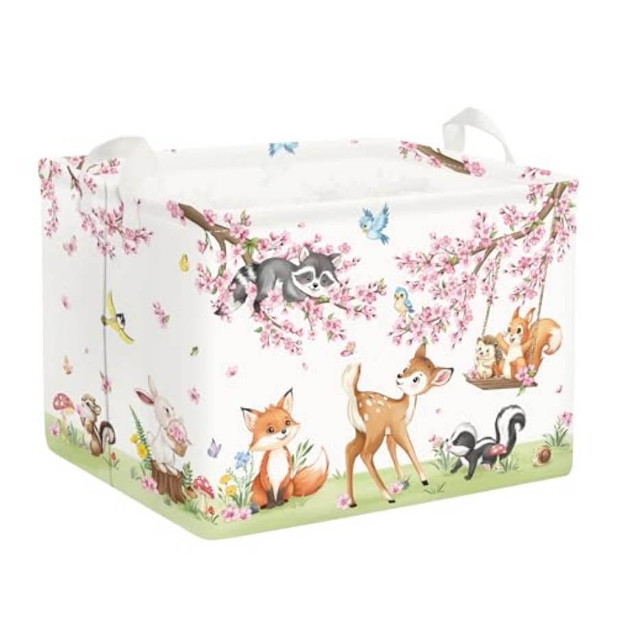 Forest Animal Baby Storage Bas - Kids Toys Basket review and price