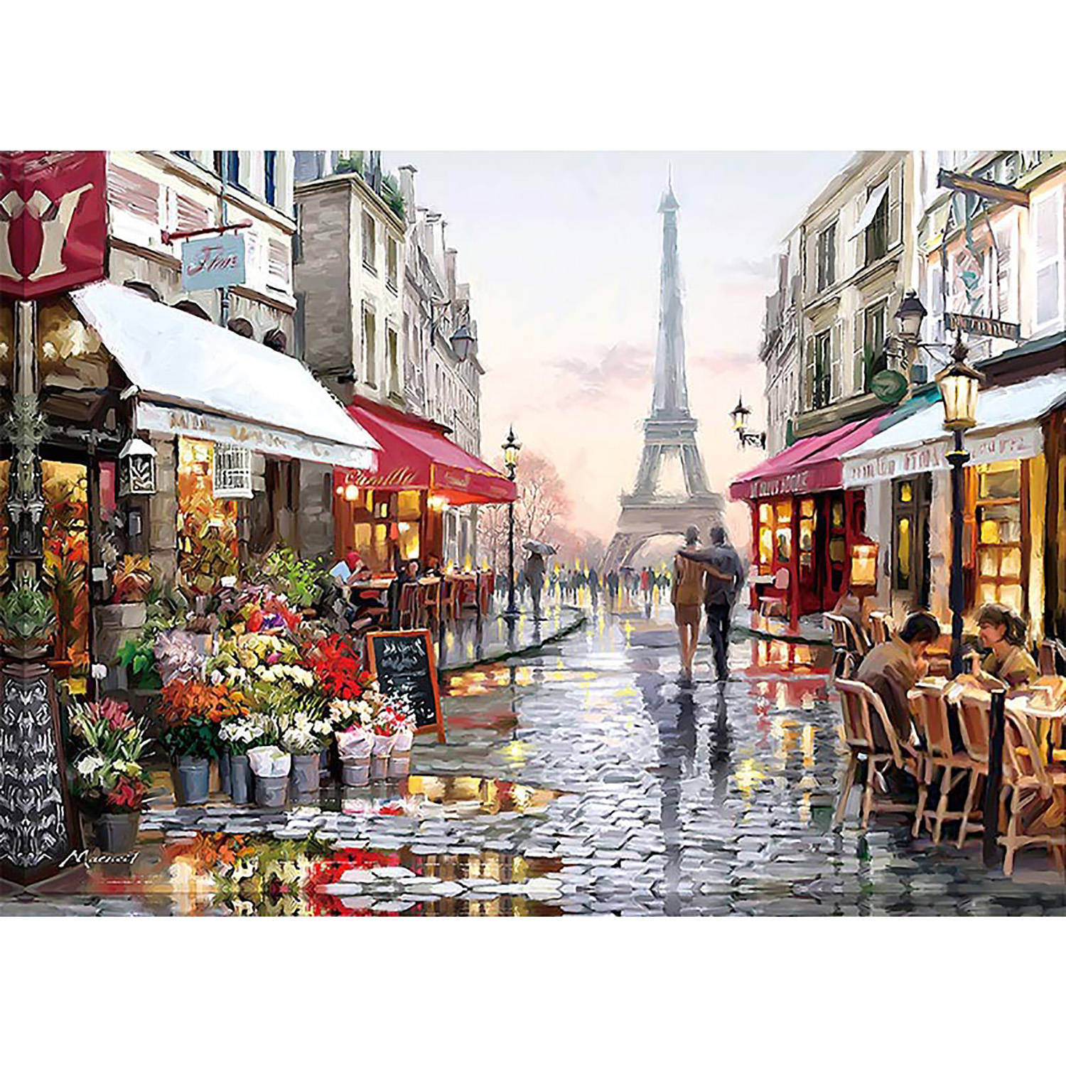 1000 Pieces Paris street Jigsa - Kids Toys Paris review and price