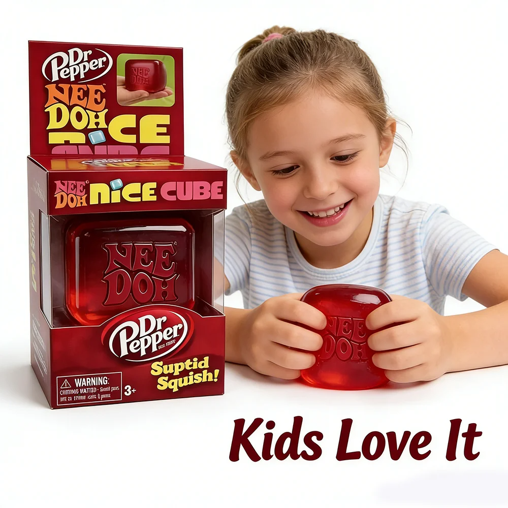 =* Dr Pepper x NeeDoh Nice Cub - Sensory Fidget Toys review and price