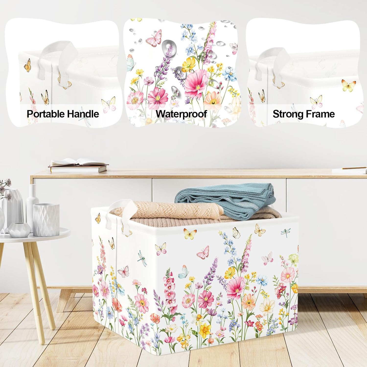 Clastyle Wildflower Baby Laund - Kids Toys Basket review and price