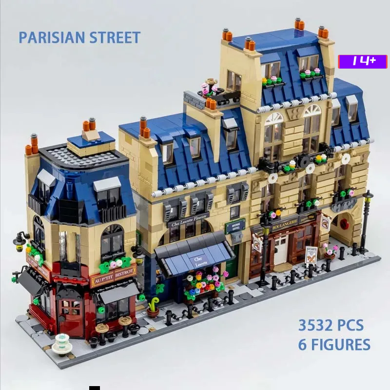 NEW MOC 3532 PCS Paris Archite - Kids Toys Paris review and price