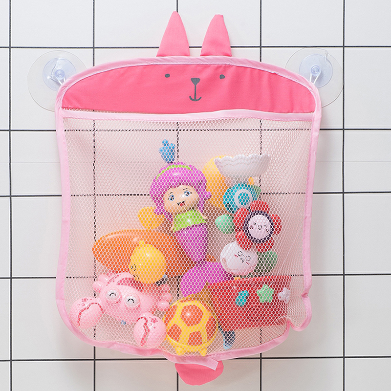 Baby Bathroom Mesh Bag Sucker  - Kids Toys Basket review and price