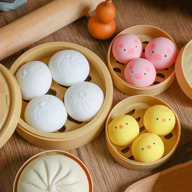 Dumpling Squishy Toys Cartoon  - Sensory Fidget Toys review and price