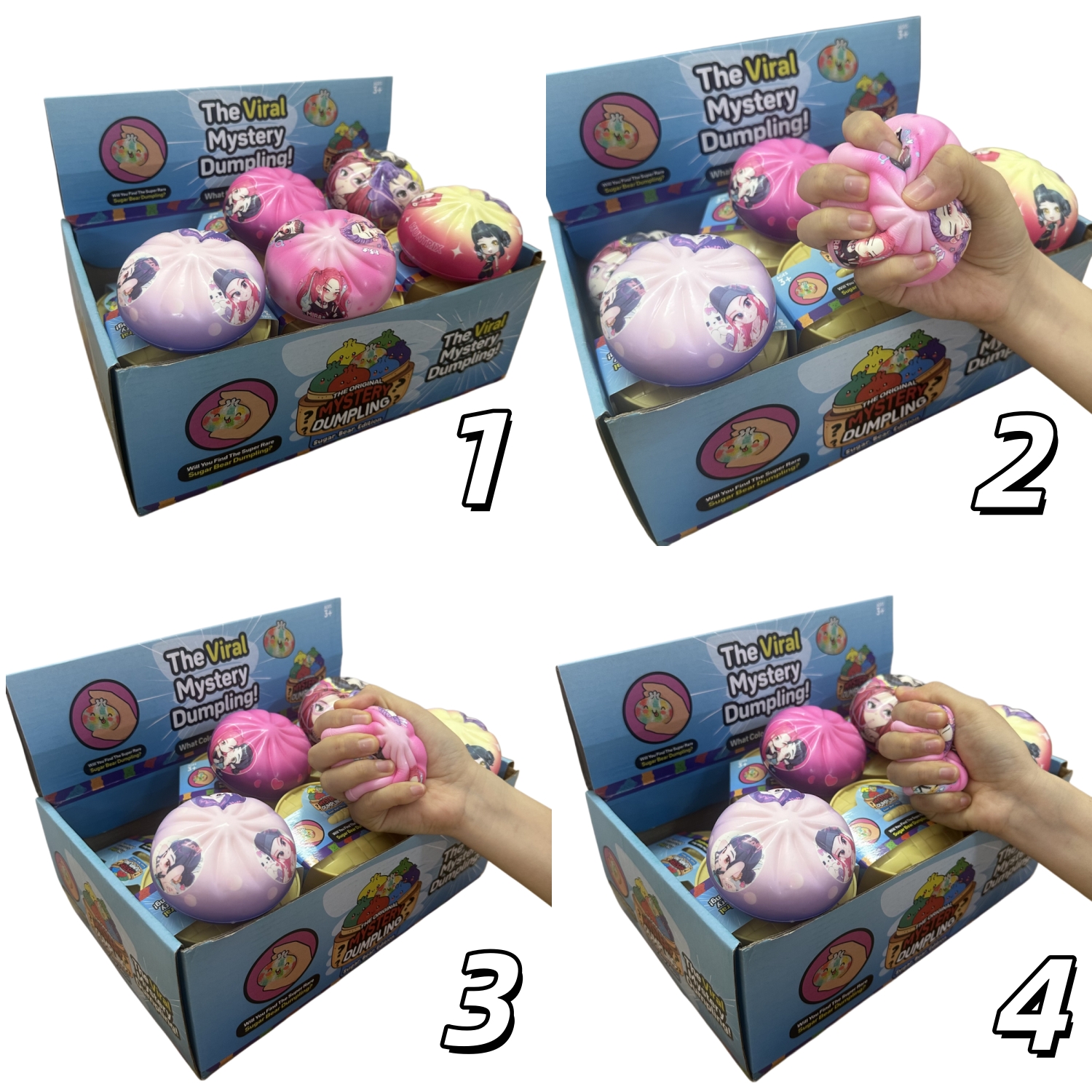 Anime Gilrs Lumi Mila Zoi K-po - Sensory Fidget Toys review and price