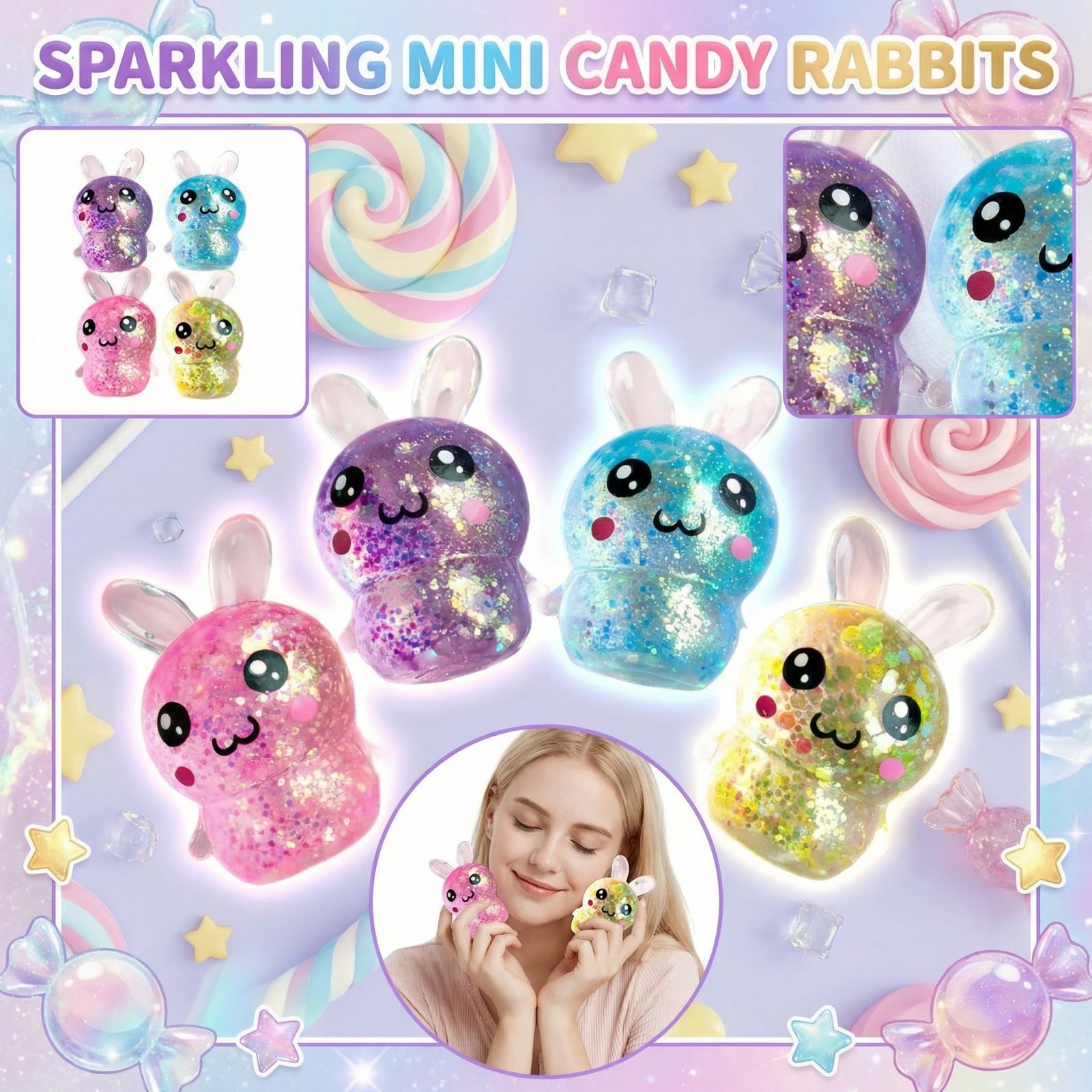 Squishy Bunny Stress Relief To - Kids Toys Basket review and price