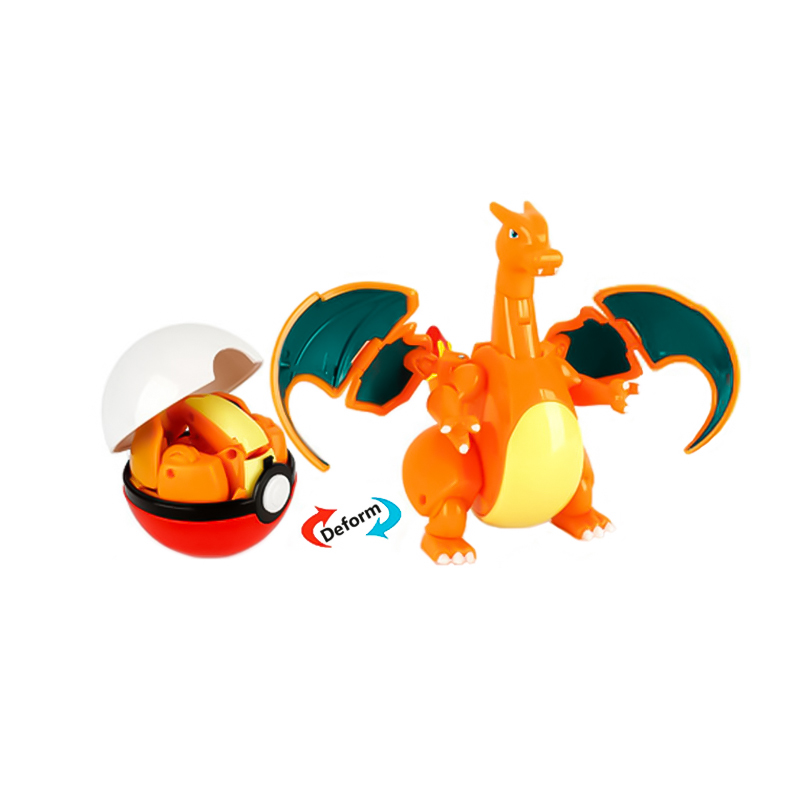 6Pcs/Set Pokemon Pokeball Tran - Kids Toys Under £5 review and price