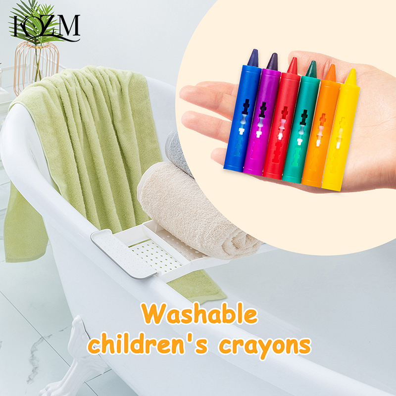 6Pcs Washable Bath Crayons Col - Kids Toys Drawing Easy review and price