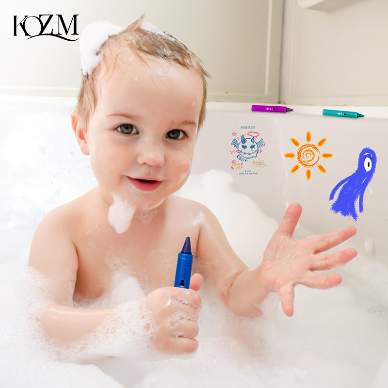 6Pcs Washable Bath Crayons Col - Kids Toys Drawing Easy review and price