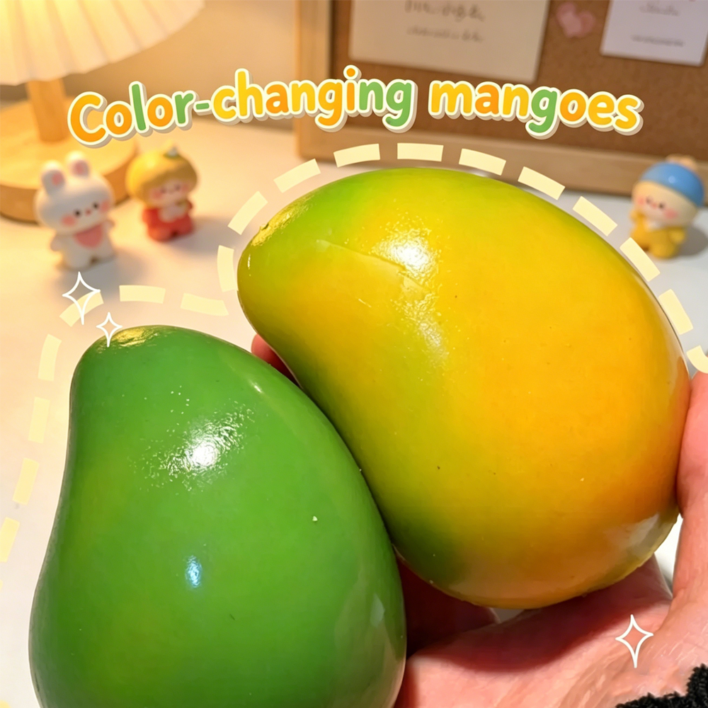 Handmade Color Changing Mango  - Sensory Fidget Toys review and price
