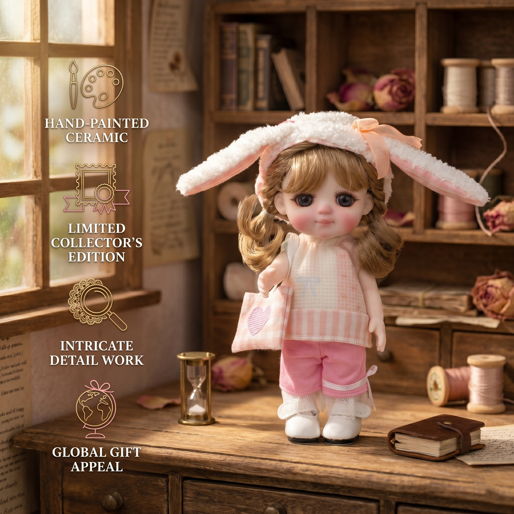 Cloveray 6Inch Cute Ceramic Do - Top Kids Xmas Toys review and price
